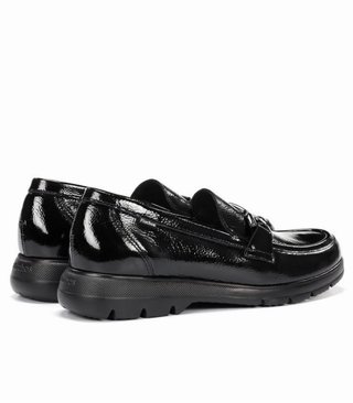 Mocasines Fluchos Mujer Negro Talla 36 y 38