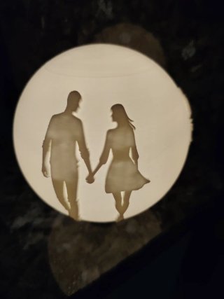 Lampada I Love You to the Moon