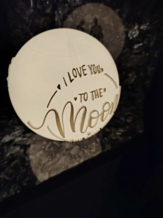 Lampada I Love You to the Moon