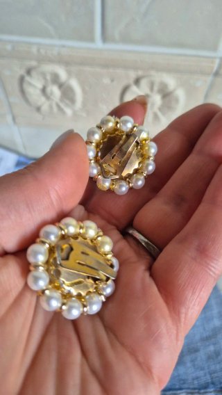 Orecchini perla e oro