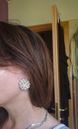 Orecchini perla e oro