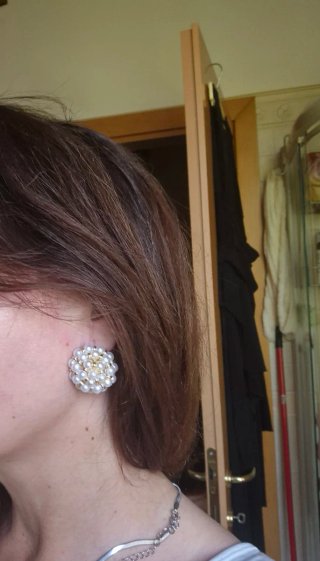 Orecchini perla e oro