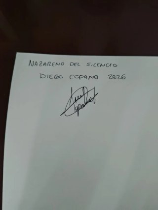Pintura original "Nazareno del Silencio"