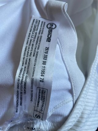 Bañador palabra de honor blanco
