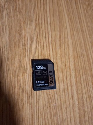 Lexar Professional Silver 128GB Tarjeta SD