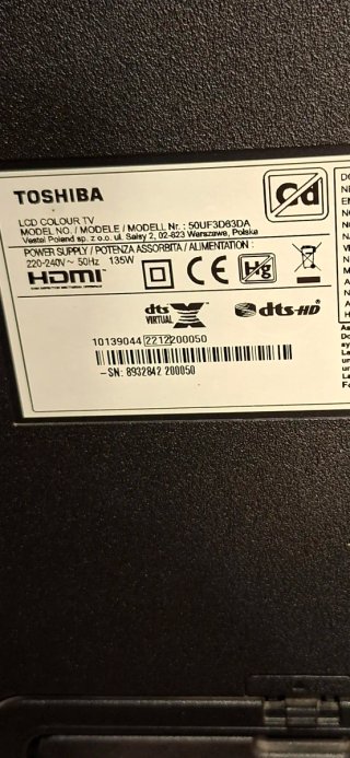 Smart TV Toshiba 50 Pulgadas
