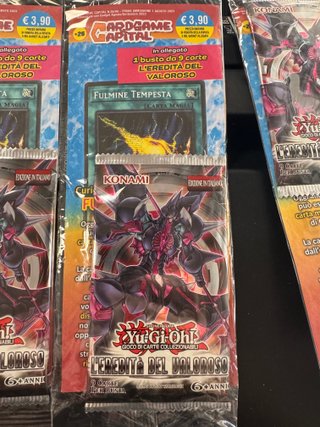 Bustina Yu gi oh - L'eredità del valoroso (9 carte