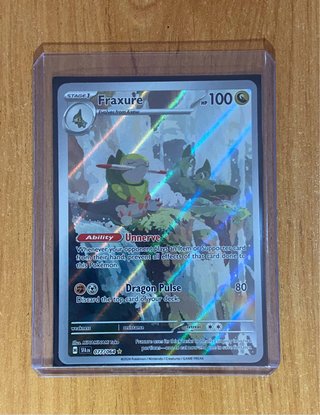 Carta Pokémon Fraxure 77/064