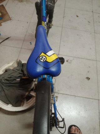 Bicicleta infantil azul