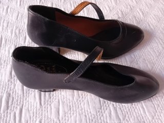 Zapatos Baile Flamenco y  Clásico Negro