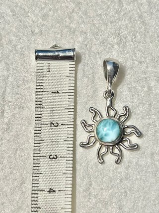 Colgante Plata 925 Sol Larimar