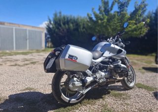 BMW R850R Plata