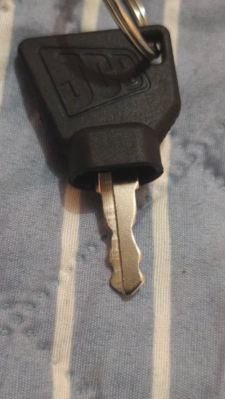 Llave JCB Maquinaria Excavadora