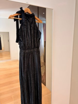 Mono negro brillante Zara