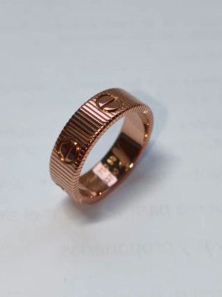 Anillo Cartier rosa Talla 14