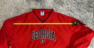 Chaqueta Varsity Georgia NCAA Roja