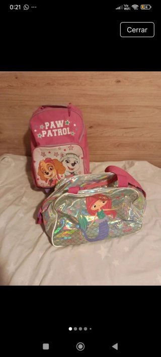 Zaino Paw Patrol e Borsa Sirena Iridescente