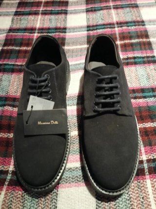 Zapatos Massimo Dutti Piel Ante Talla 40