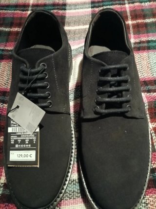 Zapatos Massimo Dutti Piel Ante Talla 40