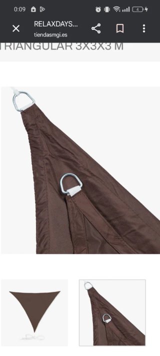 Toldo Vela