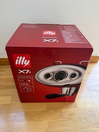 Cafetera Illy X7.1 Roja Vintage