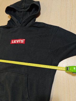 Sudadera Levi's Negra Capucha - Talla L