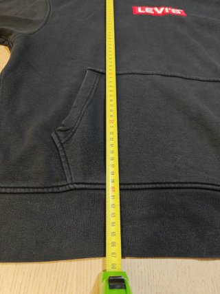 Sudadera Levi's Negra Capucha - Talla L