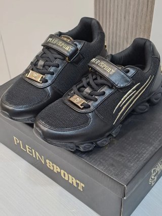 Scarpe Plein Sport nere e oro