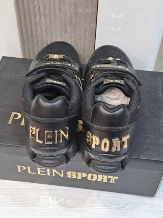 Scarpe Plein Sport nere e oro