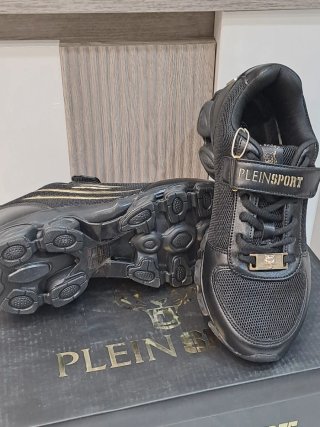 Scarpe Plein Sport nere e oro