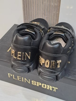 Scarpe Plein Sport nere e oro