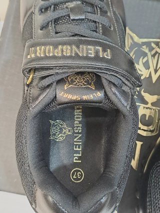 Scarpe Plein Sport nere e oro