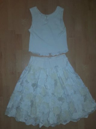 Conjunto traje falda boda fiesta bautizo comunión