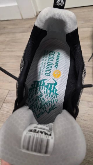 Zapatos de seguridad Panther grises y negros