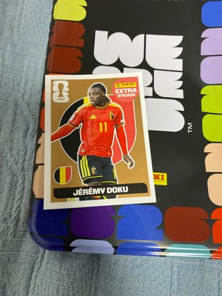 Carta Mundial FIFA Jérémy Doku Bélgica