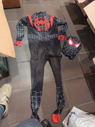 Disfraz Spiderman Talla 110cm + Máscara
