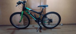 Bicicleta BENBIKE 24 Negra y Verde
