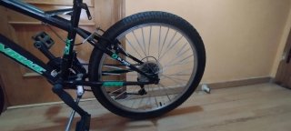 Bicicleta BENBIKE 24 Negra y Verde