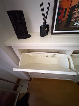 Zapatero Ikea HEMNES 4 compartimentos blanco
