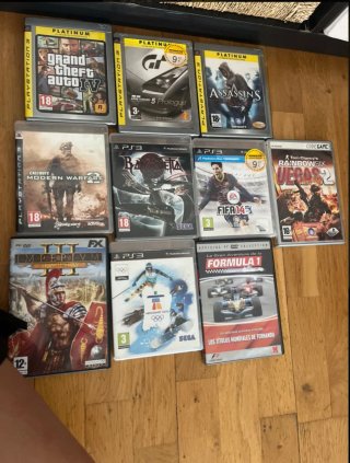 Lote 10 juegos PS3