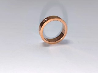Anillo Cartier Oro Rosa Talla 14