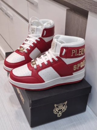 Scarpe Plein Sport Rosse e Bianche