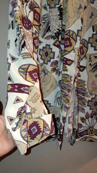 Camisa vintage estampada