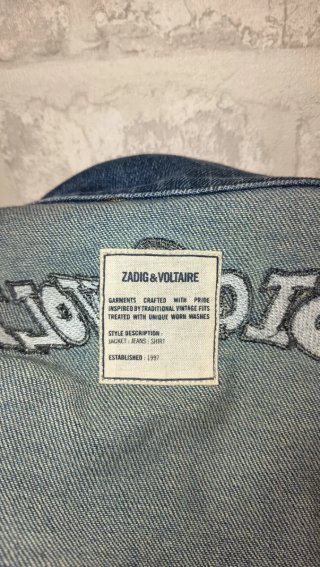 Chaqueta vaquera Zadig&Voltaire Kiome Talla L