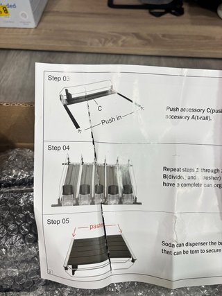 Dispensador de latas para nevera