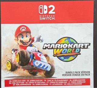 Código digital Mario Kart World Nintendo Switch