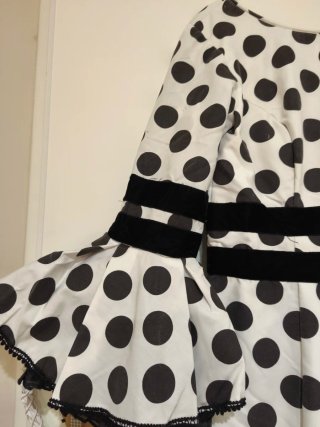 Traje Flamenca Gitana Polka