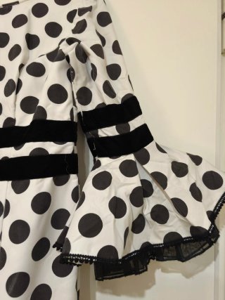 Traje Flamenca Gitana Polka