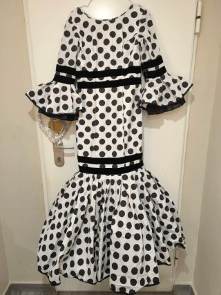 Traje Flamenca Gitana Polka