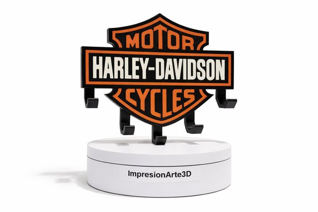 Colgador Llaves Harley Davidson Impresión 3D